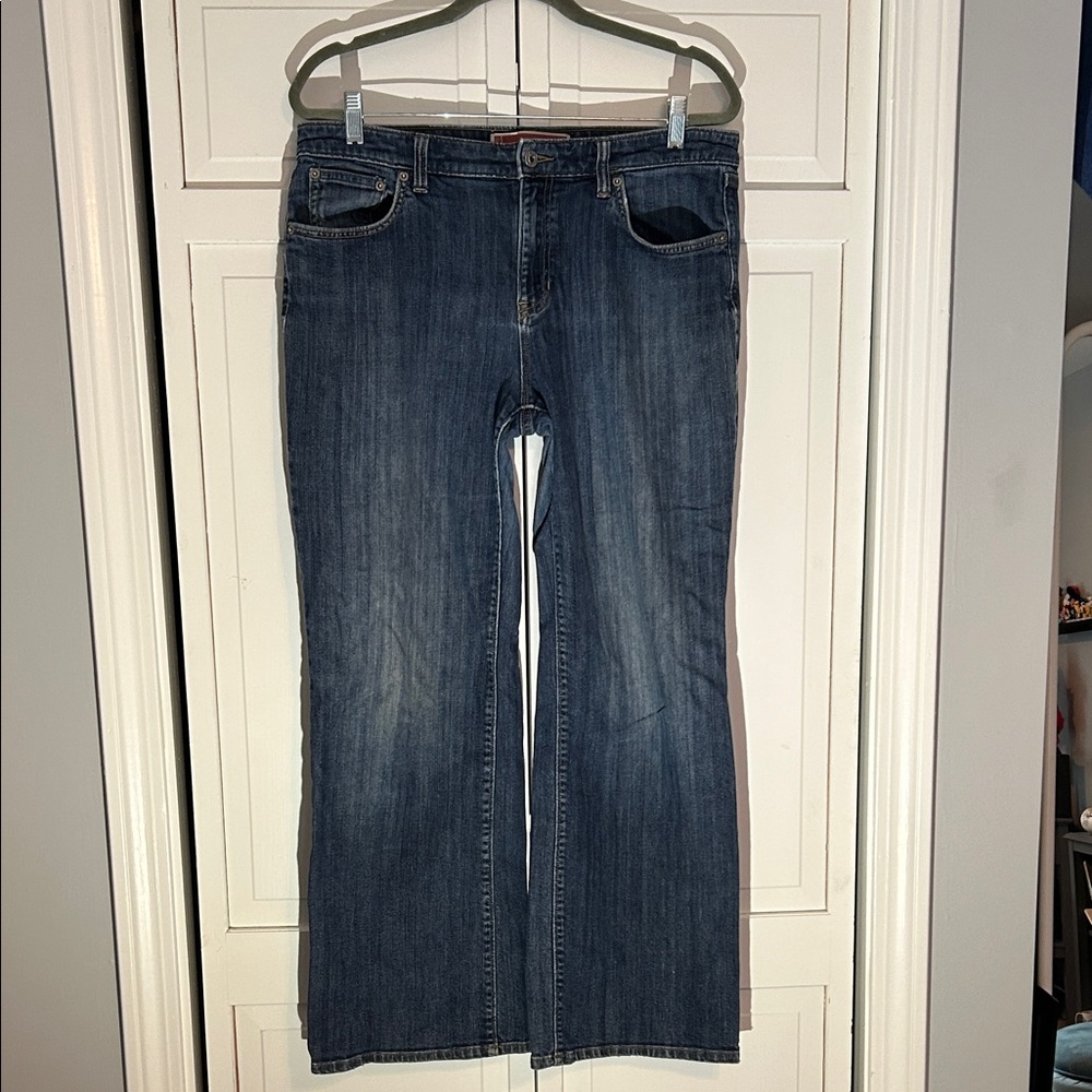 GAP Dark Blue Wide-Leg Jeans women’s sz 12 regular